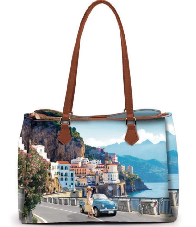 Ynot Amalfi Coast 3 Compartment Shopper 1 Ynot Amalfi Coast 3 Compartment Shopper