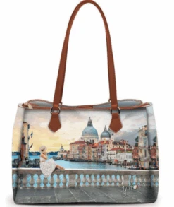 Ynot Romantic Venice 3 Compartment Shopper