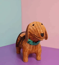 Wicker Darling Andouille Sausage Dog -Fashion Shoes Store Andouille4