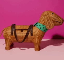 Wicker Darling Andouille Sausage Dog -Fashion Shoes Store Andouille5