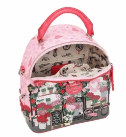 Vendula Pink Flower Shop Nova Mini Backpack 19 Vendula Pink Flower Shop Nova Mini Backpack -Fashion Shoes Store Backpack8 53f8dbcf 5243 47b9 a51f b5365b5c27db