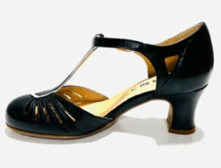 Rock N Dot Dafne Navy -Fashion Shoes Store Blue5