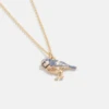 Fable England Blue Tit Short Necklace