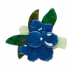 Erstwilder Botanical Fruit Blueberry Hill Brooch