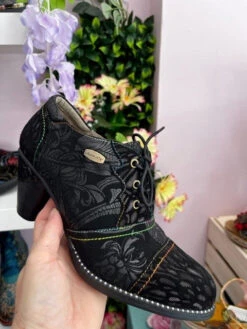 Laura Vita Alcizeeo Arty Noir -Fashion Shoes Store Boot22