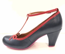 Cristofoli Bridget Navy With Red -Fashion Shoes Store BridgetNavy3