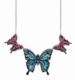 Erstwilder Melanie Hava Butterfly Gunggamburra Necklace