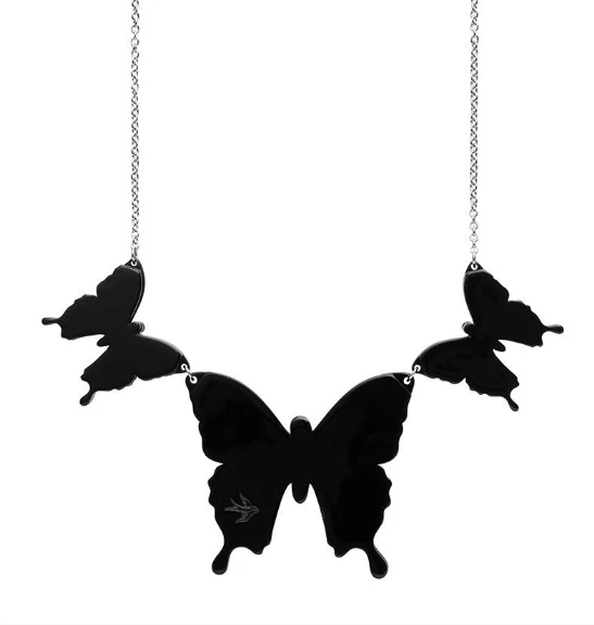 Erstwilder Melanie Hava Butterfly Gunggamburra Necklace 5 Erstwilder Melanie Hava Butterfly Gunggamburra Necklace - Image 5