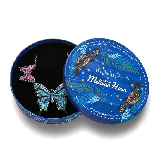Erstwilder Melanie Hava Butterfly Gunggamburra Necklace 4 Erstwilder Melanie Hava Butterfly Gunggamburra Necklace - Image 4
