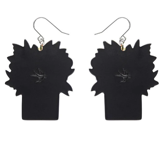 Erstwilder Terry Runyan Catmen Miranda Drop Earrings 3 Erstwilder Terry Runyan Catmen Miranda Drop Earrings - Image 3