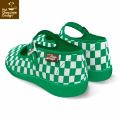 Chocolaticas Checkers Green 7 Chocolaticas Checkers Green -Fashion Shoes Store Checkers1