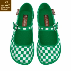 Chocolaticas Checkers Green