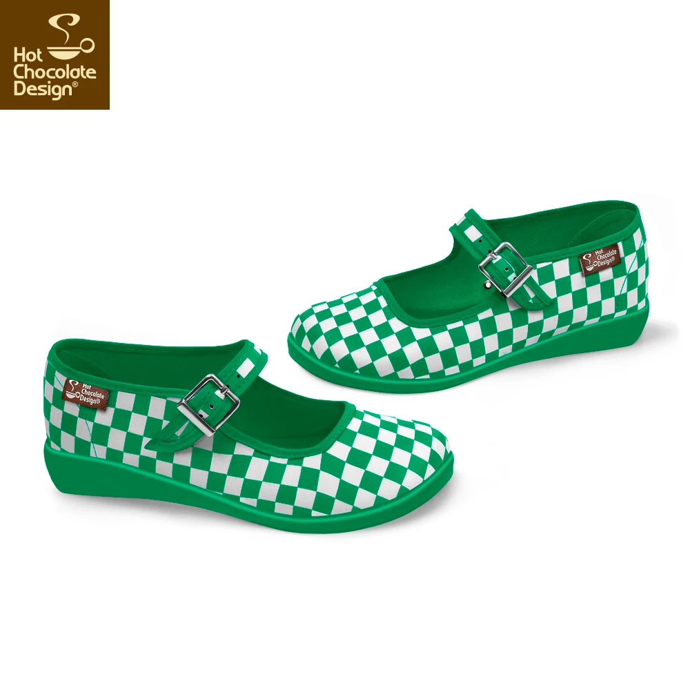 Chocolaticas Checkers Green 2 Chocolaticas Checkers Green - Image 2