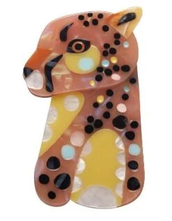Erstwilder Pete Cromer Wildlife The Choosy Cheetah Brooch