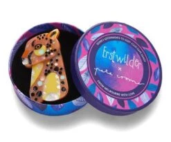 Erstwilder Pete Cromer Wildlife The Choosy Cheetah Brooch 5 Erstwilder Pete Cromer Wildlife The Choosy Cheetah Brooch -Fashion Shoes Store Cheetah2