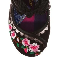 Irregular Choice Cherry Blossoming Black -Fashion Shoes Store CherryBK8