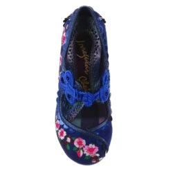 Irregular Choice Cherry Blossoming Blue 8 Irregular Choice Cherry Blossoming Blue -Fashion Shoes Store CherryBL7