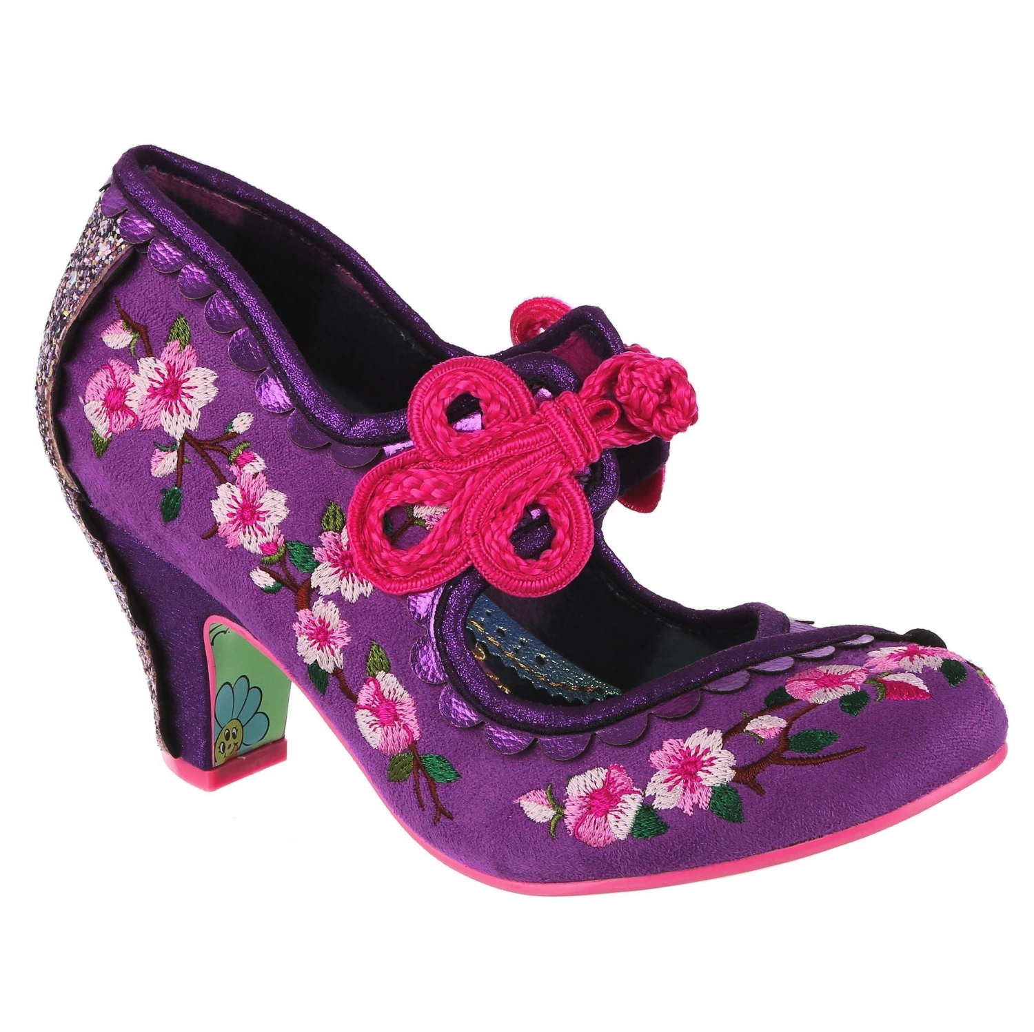 Irregular Choice Cherry Blossoming Purple 1 Irregular Choice Cherry Blossoming Purple