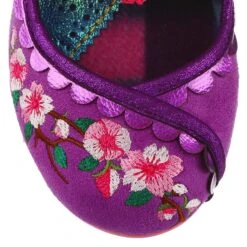 Irregular Choice Cherry Blossoming Purple 9 Irregular Choice Cherry Blossoming Purple -Fashion Shoes Store CherryPP8