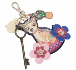 Vendula Mexican Garden Chihuahua Key Charm -Fashion Shoes Store ChiCharm5