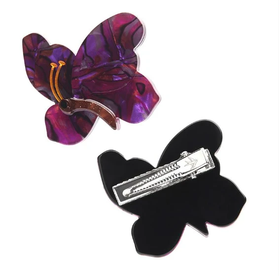 Erstwilder La Belle Epoque Child Of The Air Hair Clips Set 2 Piece 3 Erstwilder La Belle Epoque Child Of The Air Hair Clips Set 2 Piece - Image 3