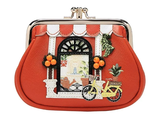 Vendula Orangery Clipper Coin Purse 1 Vendula Orangery Clipper Coin Purse