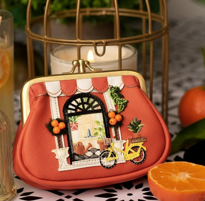 Vendula Orangery Clipper Coin Purse 2 Vendula Orangery Clipper Coin Purse - Image 2