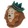 Erstwilder Wizard Of Oz Cowardly Lion Brooch