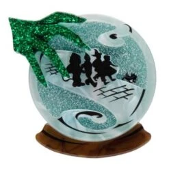 Erstwilder Wizard Of Oz Crystal Ball Brooch