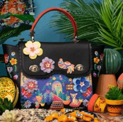 Vendula Mexican Garden Delilah Shoulder Backpack Grab -Fashion Shoes Store Delilah5