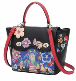 Vendula Mexican Garden Delilah Shoulder Backpack Grab -Fashion Shoes Store Delilah6