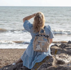 Vendula English Coast Scrapbook Duffle Backpack -Fashion Shoes Store Duffle2