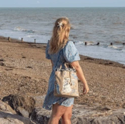 Vendula English Coast Scrapbook Duffle Backpack -Fashion Shoes Store Duffle5