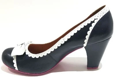 Cristofoli Emily Navy With White Trim 5 Cristofoli Emily Navy With White Trim - Image 5