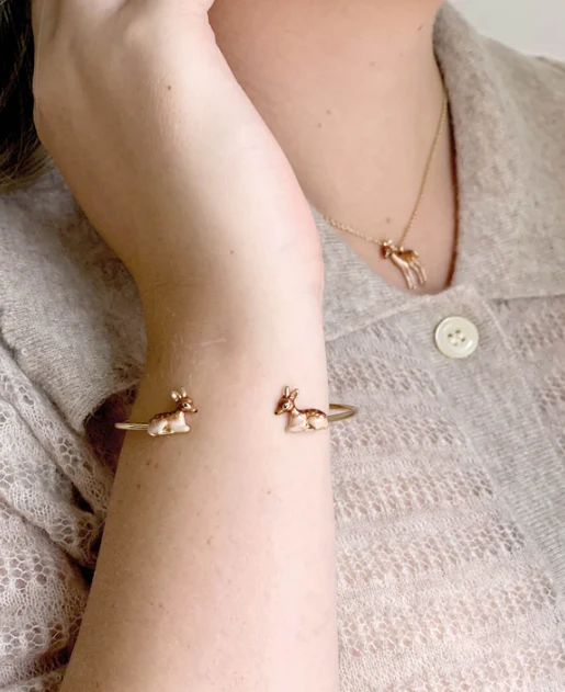 Fable England Fawn Bangle 3 Fable England Fawn Bangle - Image 3