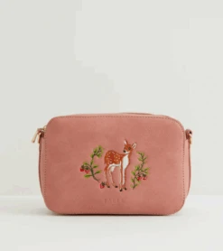 Fable England Fawn Embroidered Camera Bag -Fashion Shoes Store FawnCamera4