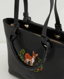 Fable England Fawn Embroidered Tote 11 Fable England Fawn Embroidered Tote -Fashion Shoes Store FawnTote6