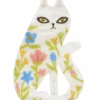 Erstwilder Terry Runyan Feline Florescence Brooch