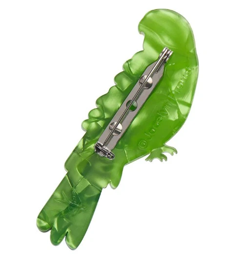 Erstwilder Jocelyn Proust Flossie The Budgie Brooch 3 Erstwilder Jocelyn Proust Flossie The Budgie Brooch - Image 3