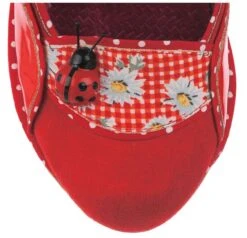 Irregular Choice Future Ladybug 2 Red -Fashion Shoes Store FutureRD5