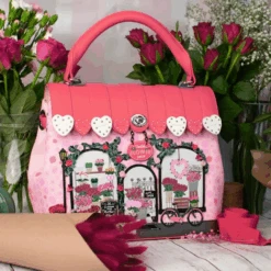 Vendula Pink Flower Shop Grace Bag