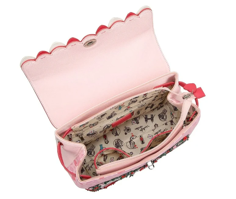 Vendula Pink Flower Shop Grace Bag 8 Vendula Pink Flower Shop Grace Bag - Image 8