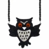 Erstwilder All Hallows Eve A Halloween Hoot Necklace