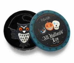 Erstwilder All Hallows Eve A Halloween Hoot Necklace -Fashion Shoes Store HootNL4