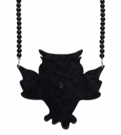 Erstwilder All Hallows Eve A Halloween Hoot Necklace -Fashion Shoes Store HootNL5