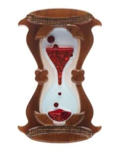 Erstwilder Wizard Of Oz Hourglass Brooch