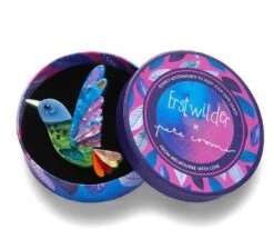 Erstwilder Pete Cromer Wildlife The Hardworking Hummingbird Brooch -Fashion Shoes Store Hummingbird3