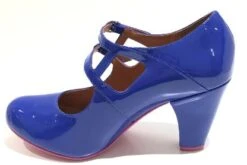 Cristofoli Jessica Colbalt Blue Patent -Fashion Shoes Store JessicaBL5