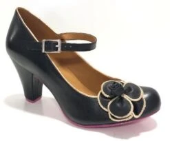 Cristofoli Autumnal Juliet Black With Rose Gold Trim