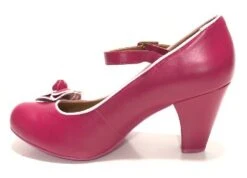 Cristofoli Juliet Mulberry With Soft Pink Trim 9 Cristofoli Juliet Mulberry With Soft Pink Trim -Fashion Shoes Store JulietMB5